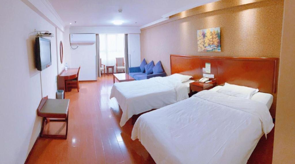 Greentree Inn Xi'An Bell And Drum Tower Food Street Ancient City Wall Ximen Express Hotel Exterior foto