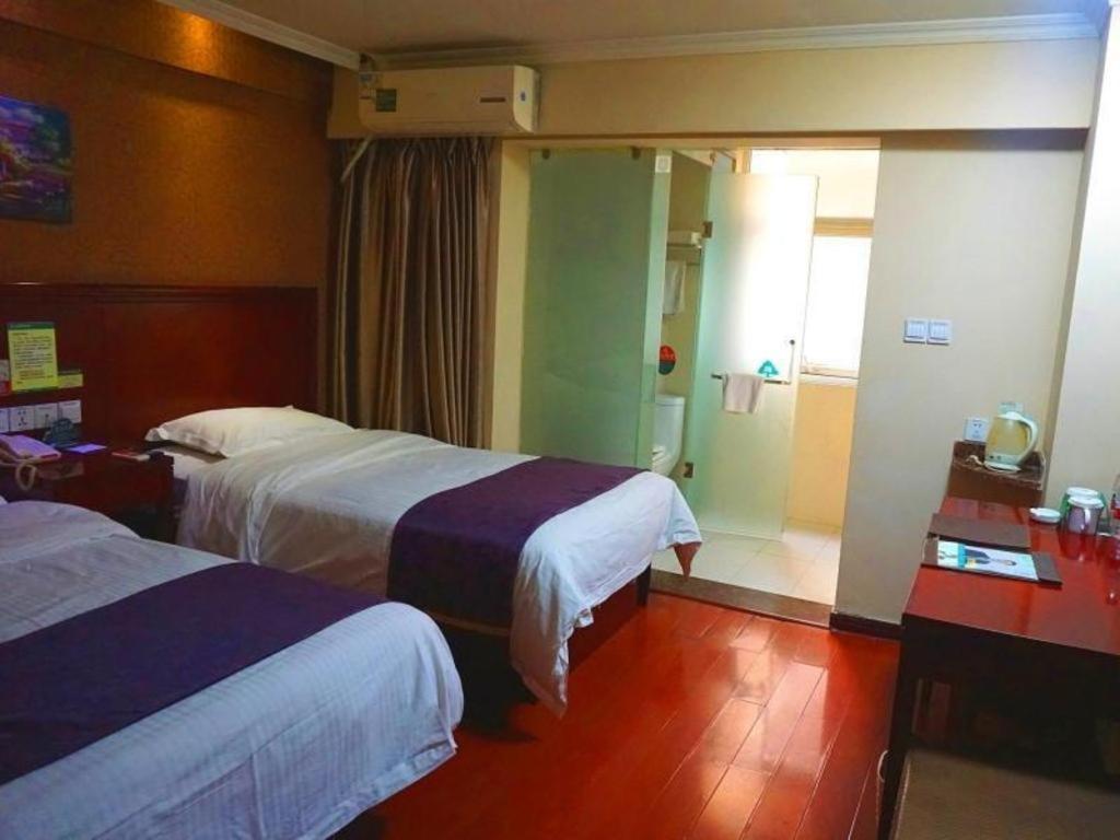 Greentree Inn Xi'An Bell And Drum Tower Food Street Ancient City Wall Ximen Express Hotel Exterior foto