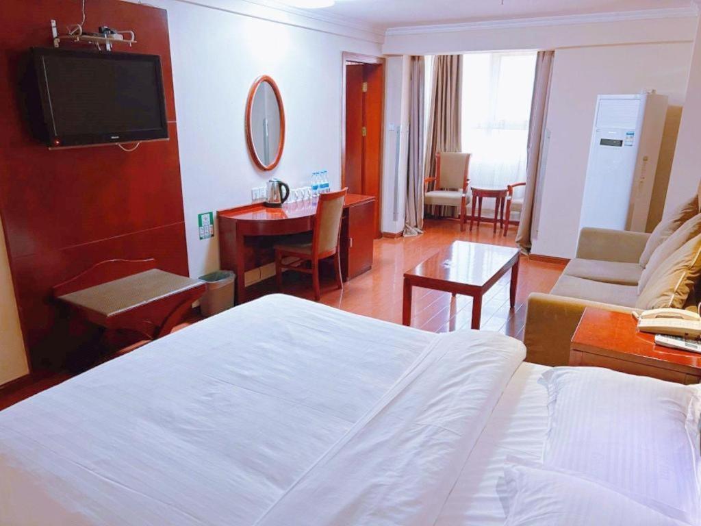 Greentree Inn Xi'An Bell And Drum Tower Food Street Ancient City Wall Ximen Express Hotel Exterior foto