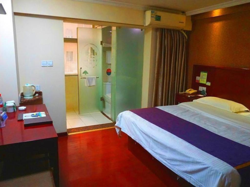 Greentree Inn Xi'An Bell And Drum Tower Food Street Ancient City Wall Ximen Express Hotel Exterior foto