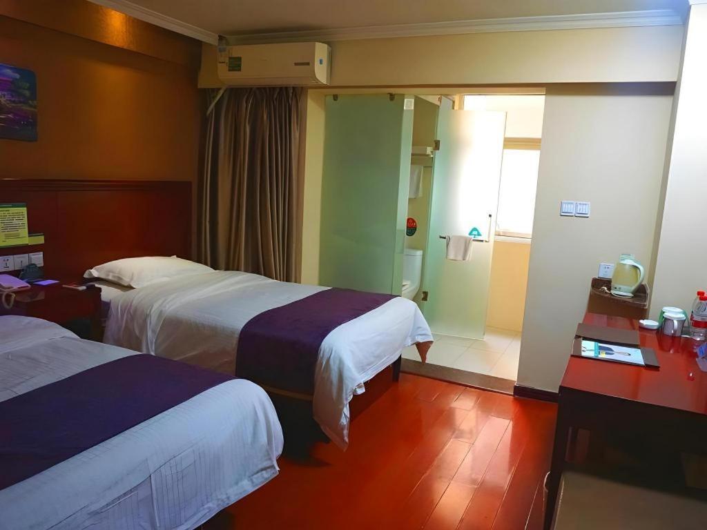 Greentree Inn Xi'An Bell And Drum Tower Food Street Ancient City Wall Ximen Express Hotel Exterior foto